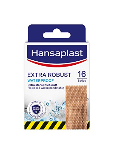 Hansaplast Extra Robust Waterproof Textil-Pflaster (16 Strips) – Nur 2,39€ und 27% sparen!