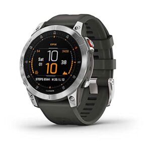 Garmin EPIX – GPS-Multisport-Smartwatch mit brillantem AMOLED-Display