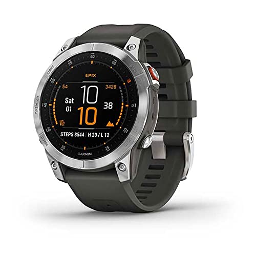 Garmin EPIX – GPS-Multisport-Smartwatch mit brillantem AMOLED-Display