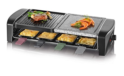 SEVERIN Raclette-Grill mit Naturgrillstein und Grillplatte für nur 27,99€ statt 39,97€