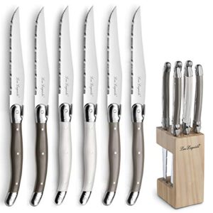 Spare 52%: Lou Laguiole Steakmesser Set 6-teilig für nur 11,99€ statt 24,80€