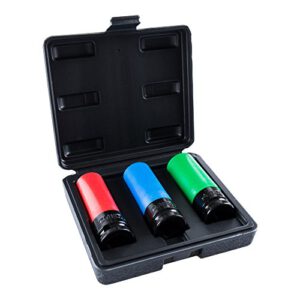 STIER Kraft Steckschlüssel Satz, Antrieb 1/2 Zoll, SW 17/19/21 mm 10,74€ – Spare 2,94€ (ehem. 13,68€)