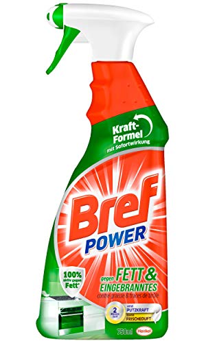Bref Power gegen Fett und Eingebranntes, Fettlöser, 750 ml Sprühflasche (Prime Spar-Abo) – Jetzt 20% sparen!