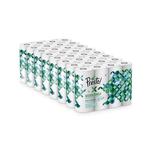 Amazon-Marke: Presto! TAD Küchenrollen, extra saugstark, 32 Rollen, 1er-Pack – Jetzt zum Sonderpreis!
