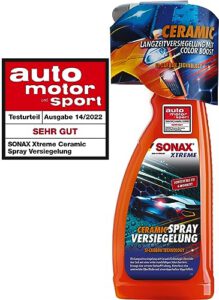 SONAX XTREME Ceramic SprayVersiegelung – Schützt vor Schmutz und Insekten