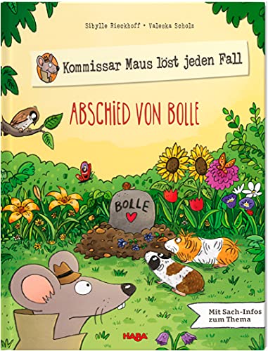 HABA Buch Kommissar Maus löst jeden Fall – Abschied von Bolle, Bilderbuch für Kinder ab 3 Jahren: Preissturz auf 5,90€ (54% Rabatt)