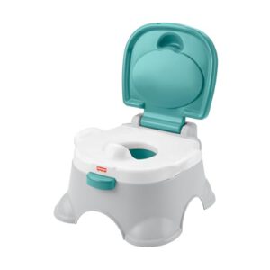 Fisher-Price – 3-in-1-Töpfchentrainingsstuhl für Kinder und Fußbank abnehmbarer Toilettenring, waschbarer Eimer, Babytöpfchen, HPY87 – Nur 21,99€ statt 49,43€