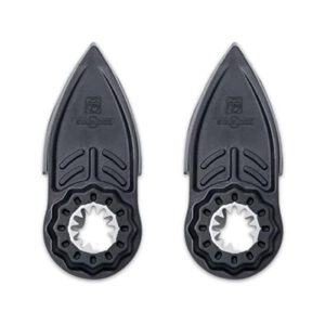 Spare 4,56€! FEIN Schleiffinger, VE 2 St., Starlock Aufnahme, Fingerform, Klettenhaftteil. Kompatibel Bosch, Festool