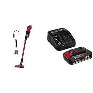 Einhell Akku-Stielstaubsauger TE-SV 18 Li Power X-Change Set – Saugen ohne Kabel mit Stil!