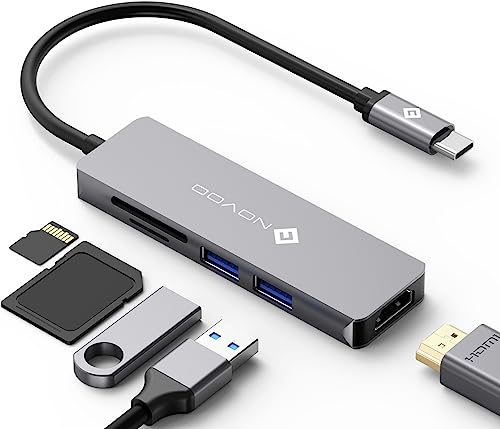 Spare 30% bei dem NOVOO USB C Hub (5 in 1) auf Amazon