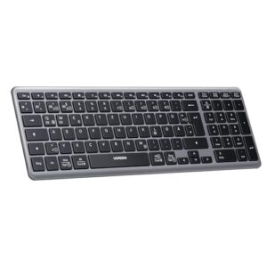 Spare 10€! UGREEN Bluetooth Tastatur Kabellos (BT5.0+2.4G) – Mit Ziffernblock