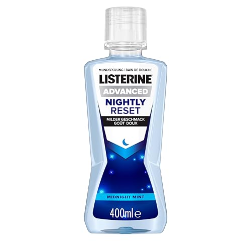 LISTERINE Advanced Nightly Reset Mundspülung – Reinigt und remineralisiert den Zahnschmelz