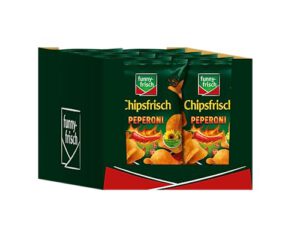 Spare 9,26€! 10er Pack funny-frisch Chipsfrisch Peperoni für nur 10,64€