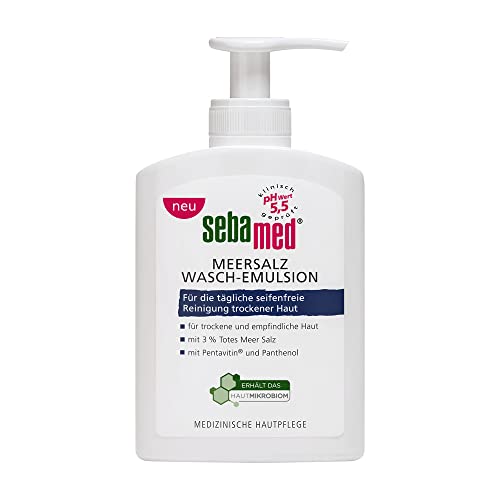 SEBAMED Meersalz Wasch-Emulsion 200 ml für eine besonders milde Reinigung der trockenen und empfindlichen Haut (2,53€ statt 3,25€)