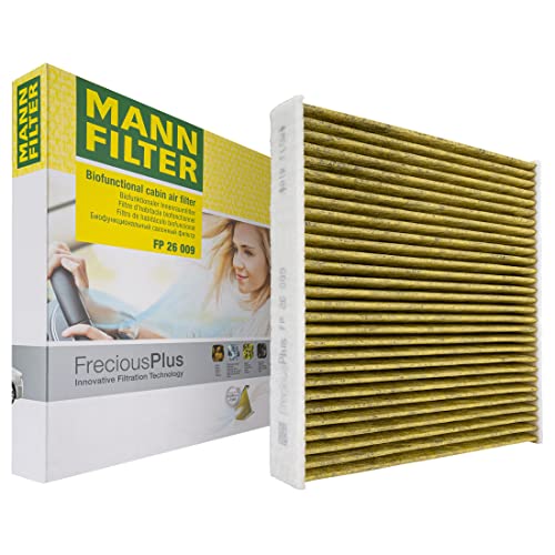 MANN-FILTER FP 26 009 Innenraumfilter – FreciousPlus Biofunktionaler Pollenfilter – Für PKW PRIME