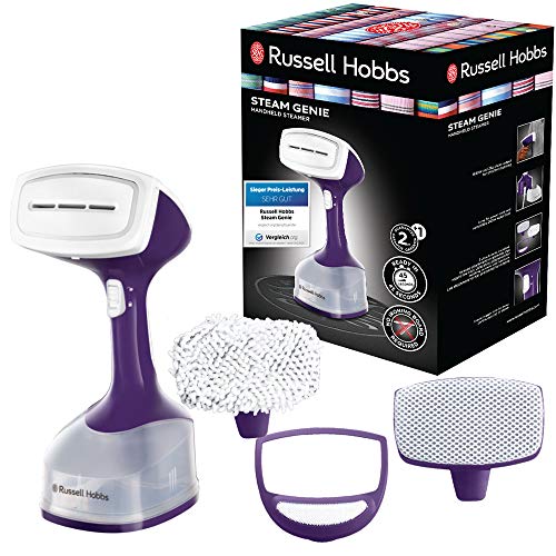 [Prime] Russell Hobbs Dampfglätter [Testsieger] – Schnellaufheizend und spart Zeit!