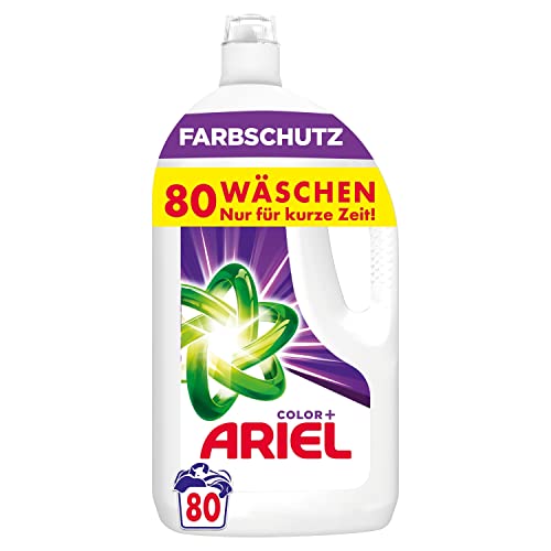 Ariel Flüssigwaschmittel, 80 Waschladungen, Farbschutz, 18 Cent/WL – Spare mit dem SparAbo!