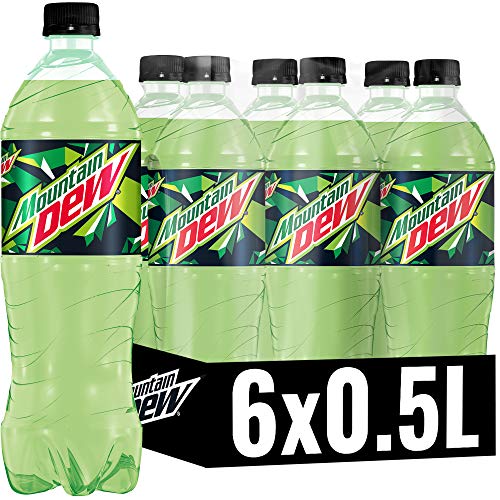 Schnapp dir 6 x 0.5l Mountain Dew Regular für nur 2,73€ und spare 51%!