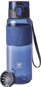 [Prime] ZWILLING Trinkflasche BPA-frei, Wasserflasche für Fitness, Freizeit und Büro, Sportflasche aus Tritan, Dunkelblau, 680 ml – Nur 12,99€ statt 15,83€
