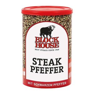 Block House Steak Pfeffer – Hochwertige Gewürzmischung im Angebot! Spare 4,97€ gegenüber dem alten Preis!