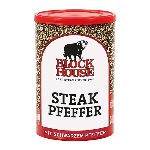 Block House Steak Pfeffer – Hochwertige Gewürzmischung im Angebot! Spare 4,97€ gegenüber dem alten Preis!