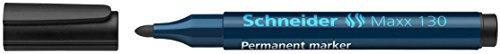 Spare 3,78€! 2x Schneider Maxx 130 Permanent-Marker Schwarz Strichstärke: 1-3 mm, nachfüllbar (Prime)