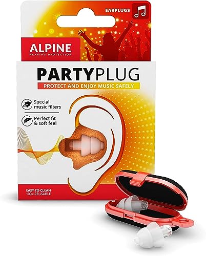 Alpine PartyPlug Gehörschutz Ohrstöpsel für Party und Musik – Sicher genießen und Geld sparen!