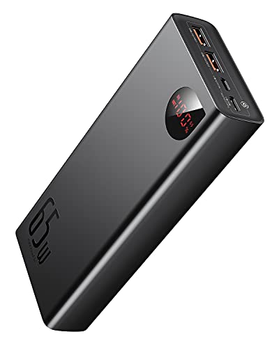 Baseus Power Bank 65W 20000mAh – Schnelles Aufladen für unterwegs