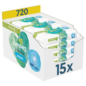 Pampers Harmonie Aqua Baby Feuchttücher Box – Sanfter Hautschutz für zarte Haut