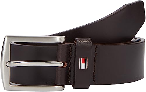 Tommy Hilfiger Herren Gürtel New Denton 3.5 Belt Ledergürtel, Braun (Testa Di Moro), 95 – Nur 24€ statt 29,95€