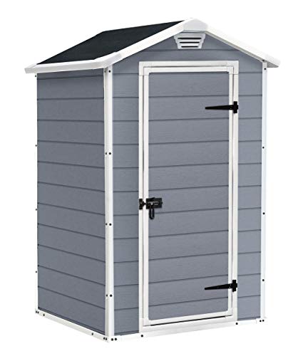 Keter Manor 4×3 Gartenhaus wetterfest bei Amazon – Spare 24%!