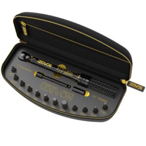 38,10€ statt 63,13€! LEXIVON Drehmomentschlüssel Fahrrad & Motorrad (1/4 Zoll, 15-tlg. Set) – Bestpreis