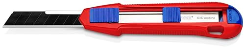 16,32€ statt 20,58€ – KNIPEX CutiX Universalmesser: Cutter mit einzigartiger Klingenstabilisierung und Magnesium-Gehäuse (Prime)