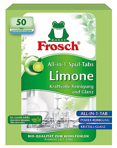 Frosch Limonen Geschirrspültabs – Kraftvolle Reinigung und Glanz zum Schnäppchenpreis