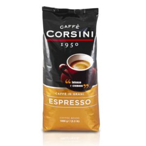 Caffè Corsini in Grani Espresso, 1kg – Intensiver Genuss zum Sparpreis!
