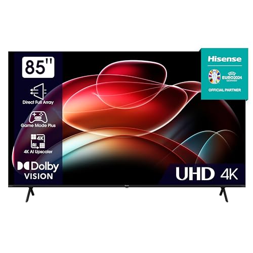 Hisense 85E6KT 215 cm (85 Zoll) Fernseher – Großartiges Entertainment zum Sparpreis