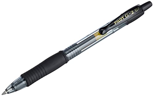 12 Stück Pilot G207 Gelschreiber (Druckmechanik, 0,7 mm) schwarz – Nur 8,86€ statt 20,31€!