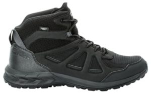 Jack Wolfskin Herren Woodland 2 Texapore MID M Wanderschuh Black 47.5 EU – Nur 52,50€ statt 91,18€!