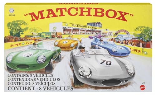 Schnapp dir das MATCHBOX Premium Die-Cast Set mit 8 Sammler-Fahrzeugen zum Jubiläumspreis von 35€