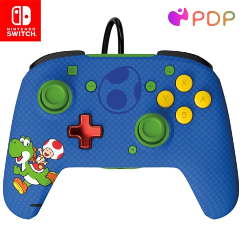 [Prime] PDP Nintendo Switch Controller (TOAD & YOSHI) | Offiziell lizenziert von Nintendo / Kabelgebunden USB, 3,5-mm-Klinkenbuchse – Nur 16,37€ inkl. Versand