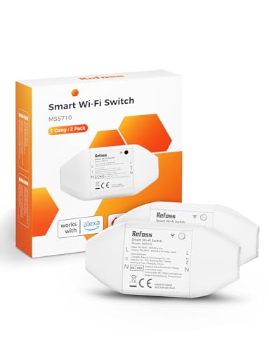 Spare 5€: 2x Refoss WLAN Schalter für nur 14,99€ statt 19,99€ bei Amazon