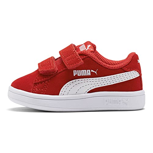 PUMA Unisex-Kinder Smash V2 Sd V Inf Sneaker rot Gr 35 – 17,31€ (statt 21,58€)