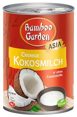 Bamboo Garden Kokosmilch 400ml – Cremige Vielseitigkeit zum Sparpreis!