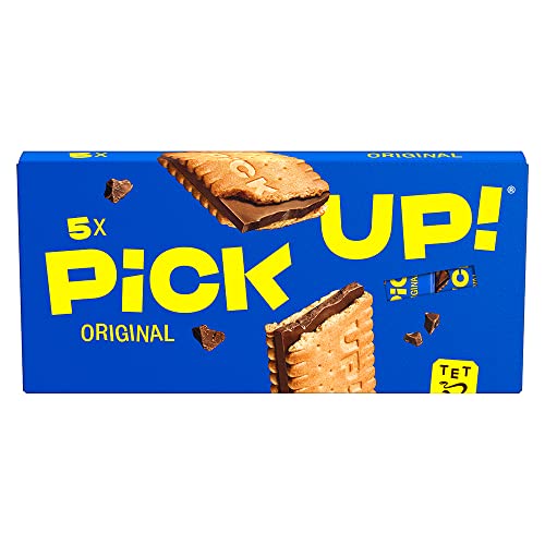 PiCK UP! Original, Riegel 5 x 28g – Knackiger Snack für unterwegs zum Sparpreis!