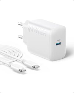 Anker 20W USB C Ladegerät für iPhone 15 und iPad Pro 12.9″ / 11″ – Nur 11,99€ statt 14,99€