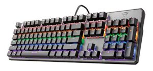 Trust Gaming GXT 865 Asta – Mechanische Tastatur – Deutsches Layout – Multi Color Beleuchtung für nur 24,99€ statt 32,89€