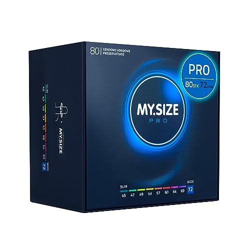 31,49€ – 37% Rabatt auf MY.SIZE PRO Kondom Größe 72mm, 80 Stück – Die neue Generation MY.SIZE Kondome