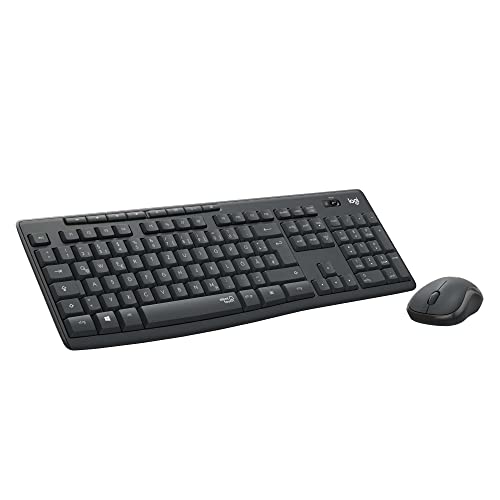 Logitech MK295 kabelloses Tastatur-Maus-Set – Volles Klick-Gefühl zum Sparpreis!