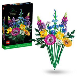 LEGO Icons Wildblumenstrauß Set -42%: Künstliche Blumen für DIY Heimdeko