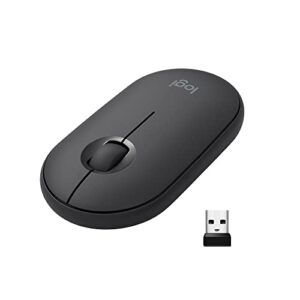 Logitech M350 Pebble Mouse kleine Maus mit Bluetooth & USB-Empfänger in Graphit für 11,98€ – Spare 5€ im Vergleich zum alten Preis!